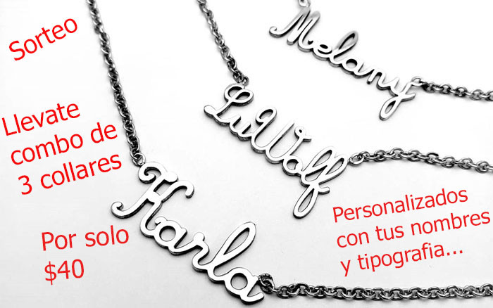 ¡Sorteo de 3 collares!